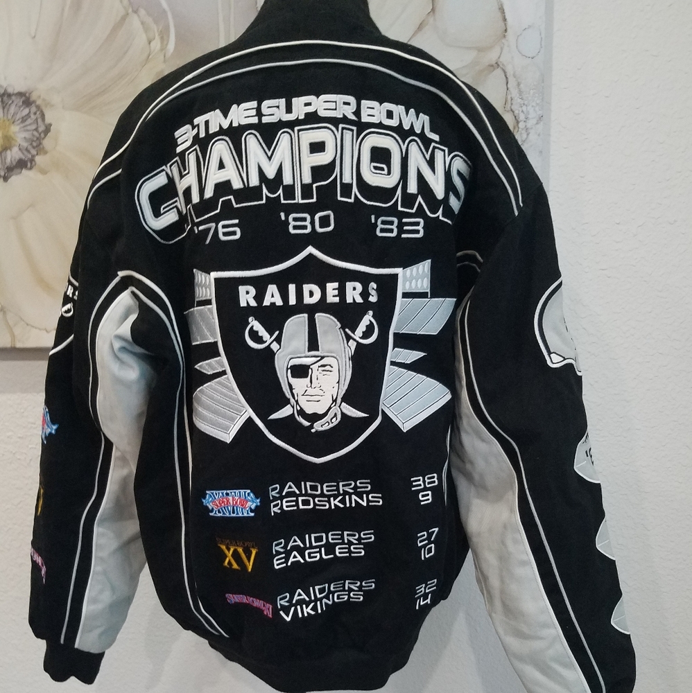 Raiders SuperBowl Champions Jacket